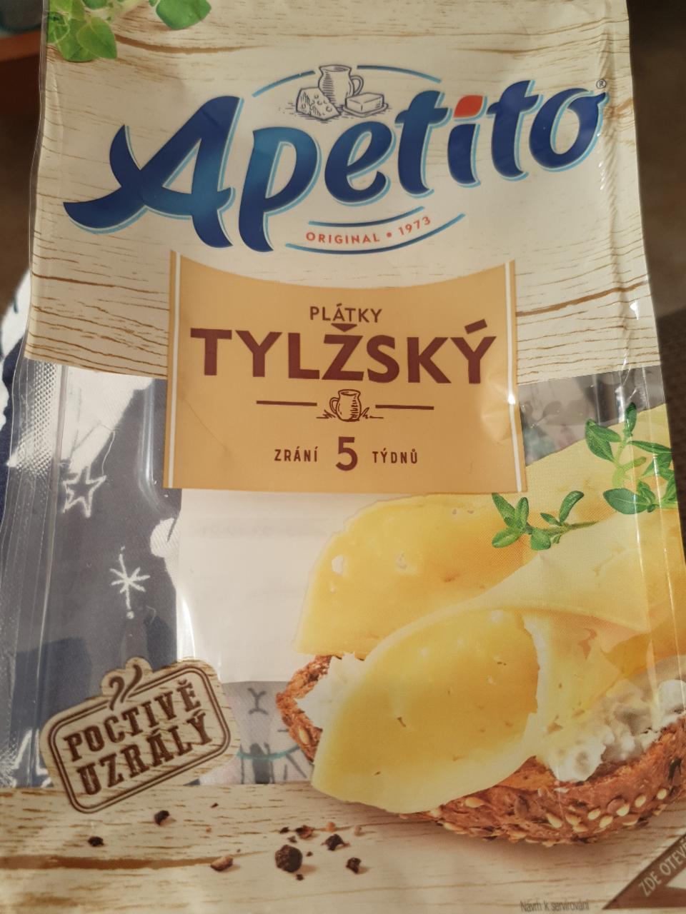 Fotografie - Tylžský sýr plátky Apetito