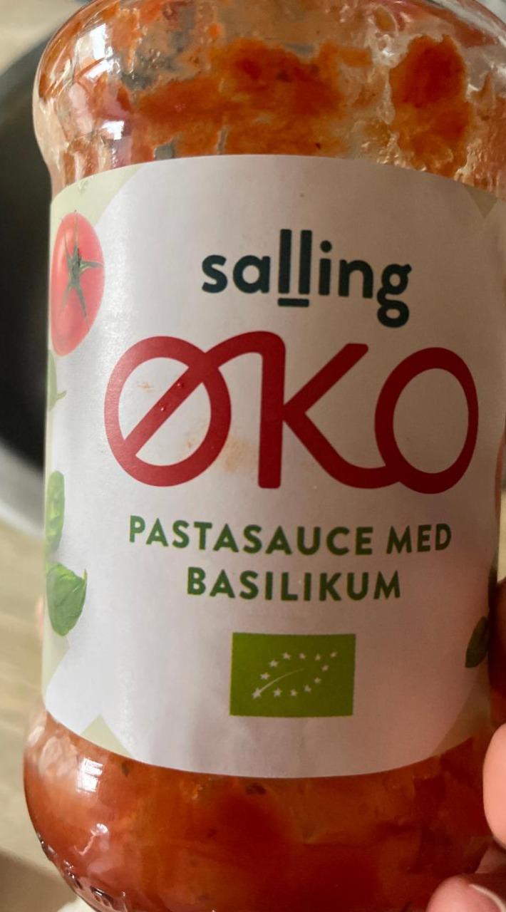 Fotografie - Pastasauce med basilikum Salling øko