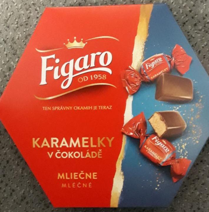 Fotografie - Karamelky v čokoládě mléčné Figaro