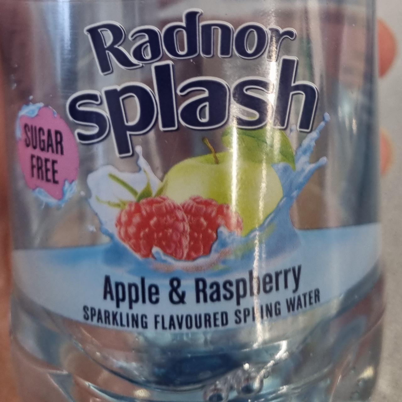 Fotografie - Apple & Raspberry Sparkling Flavoured Spring Water Radnor Splash