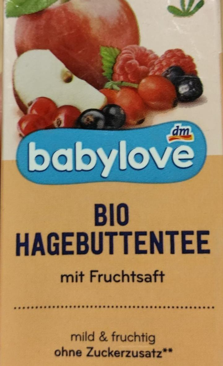 Fotografie - Bio Hagebuttentee mit Fruchtsaft Babylove