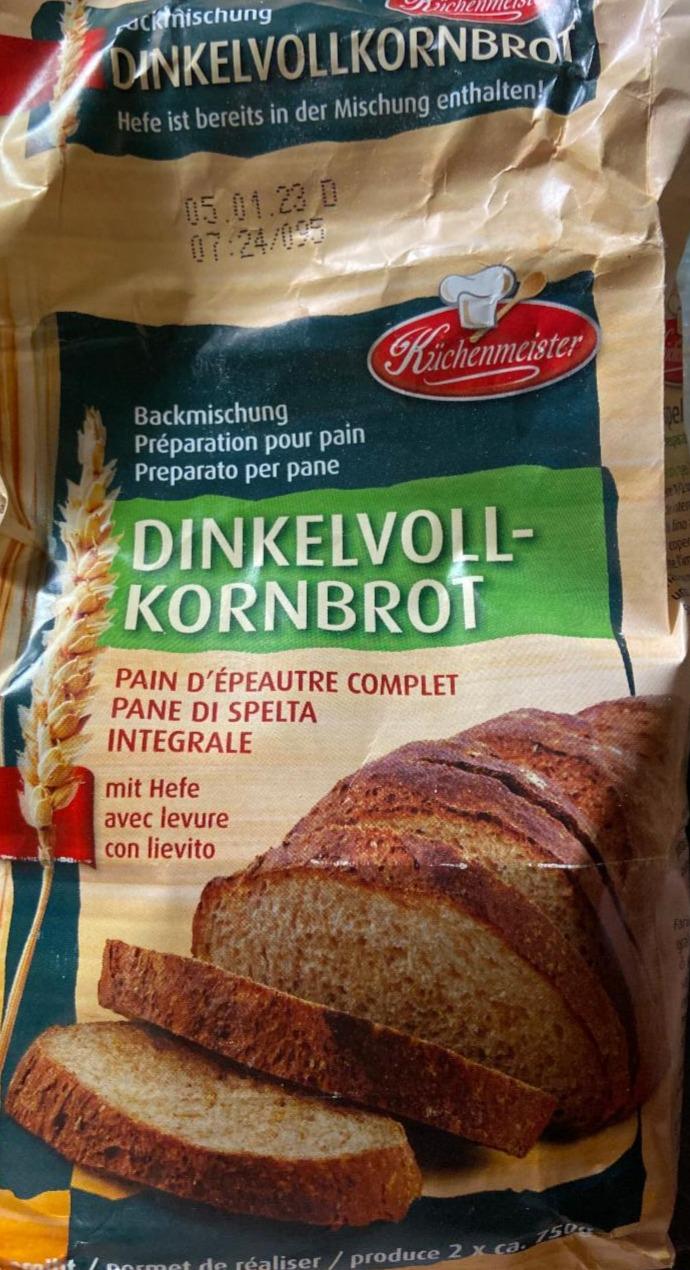 Fotografie - špaldový celozrnný chlébová směs Küchenmeister