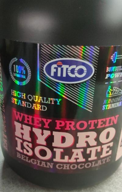 Fotografie - Whey Protein Hydro Isolate Belgian Chocolate FITCO