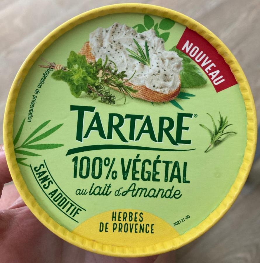 Fotografie - 100% Végétal au lait d'Amande Herbes de Provence Tartare