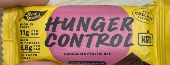 Fotografie - Hunger control chocolate protein bar Plant based