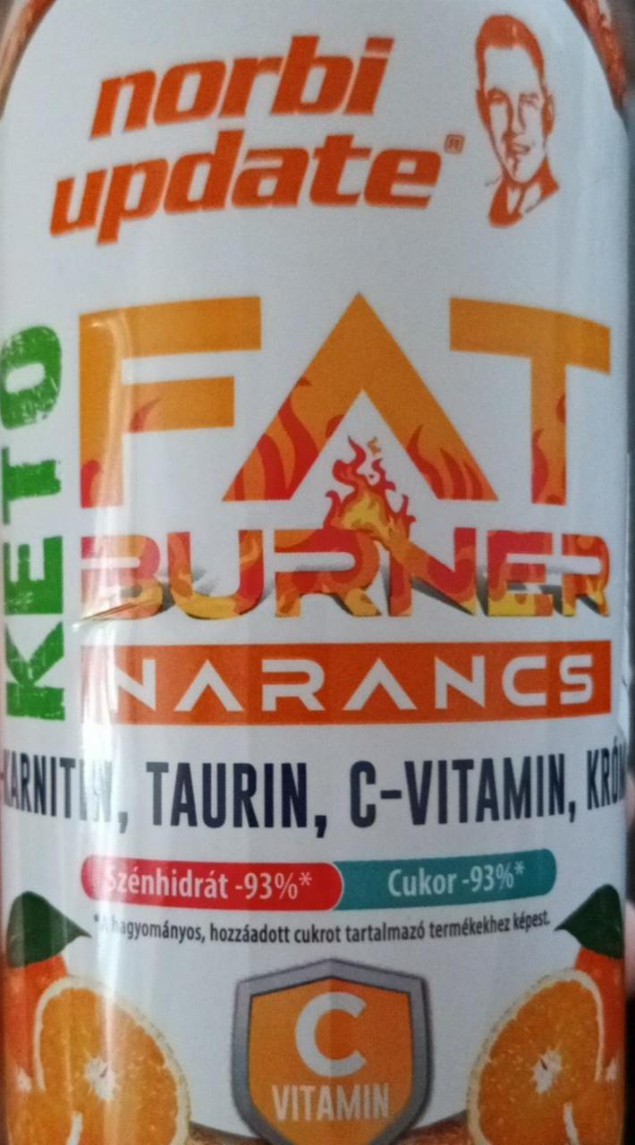 Fotografie - Keto Fat Burner narancs Norbi Update