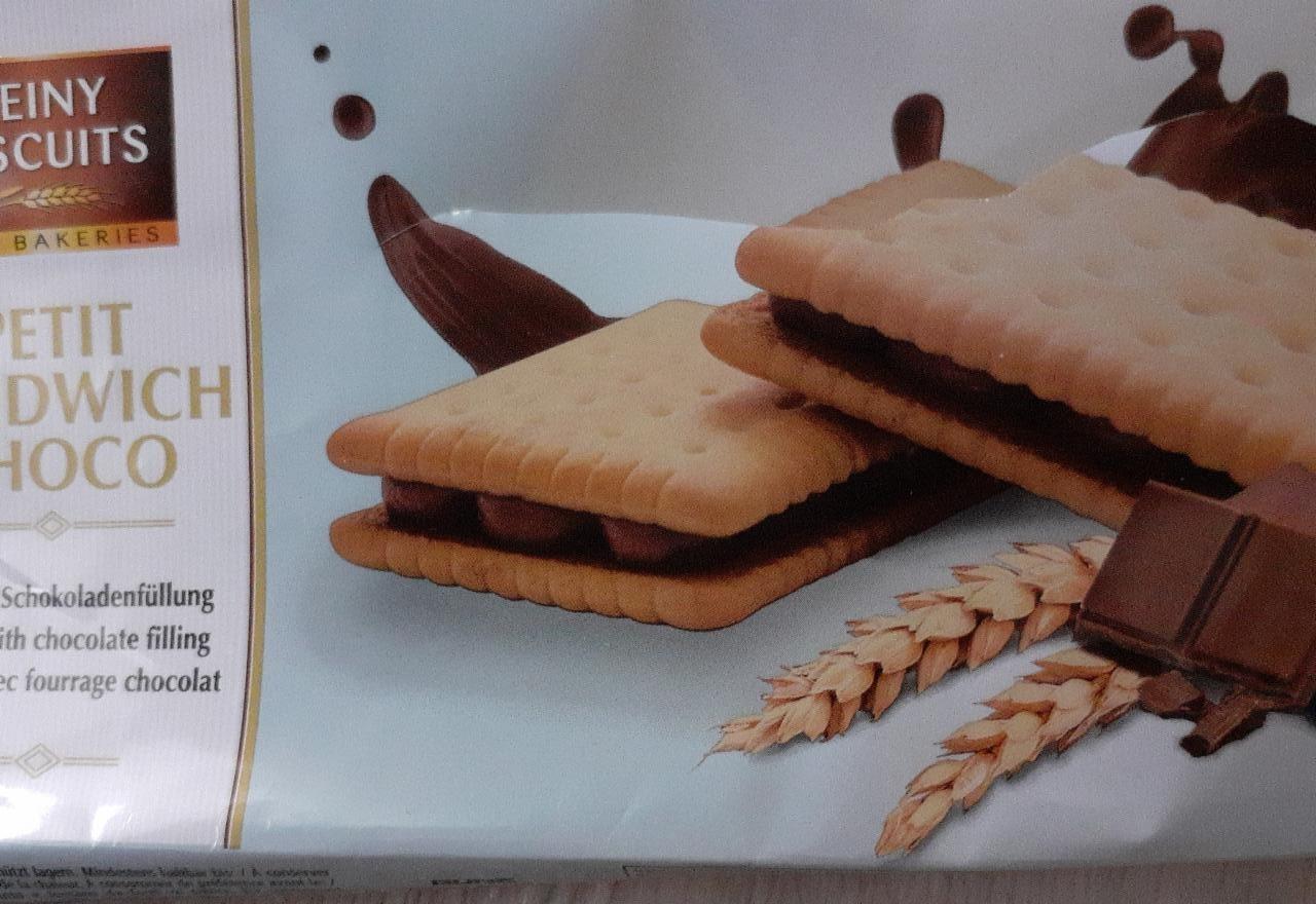 Fotografie - sušenky s čokoládovou náplní Feiny Biscuits