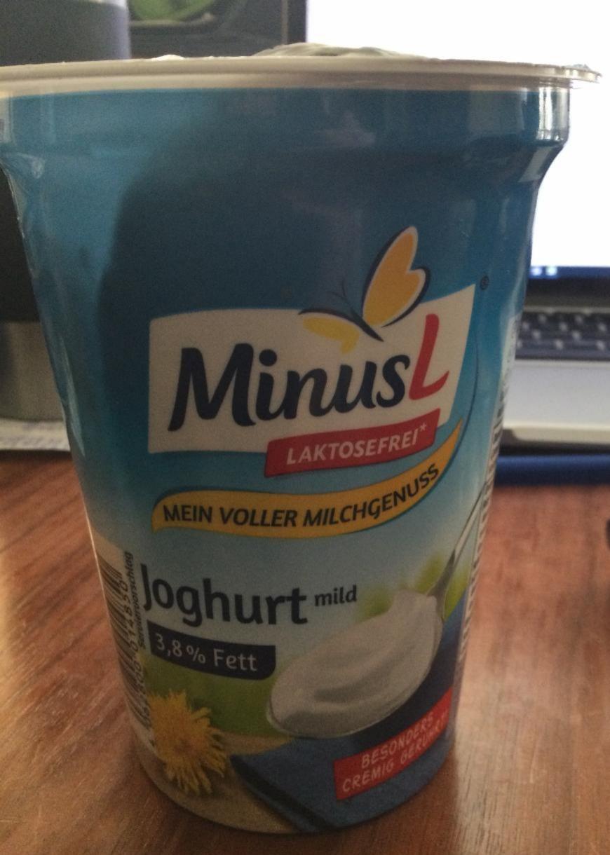 Fotografie - Minus L bílý jogurt 3,8% tuku