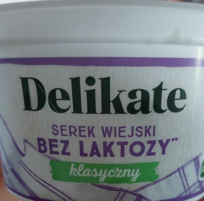 Fotografie - Serek wiejski bez laktozy Delikate