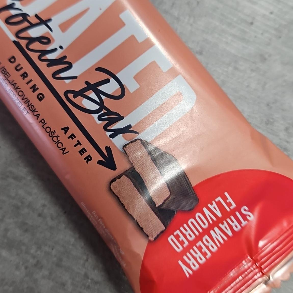 Fotografie - Coated Protein Bar Strawberry Multinorm