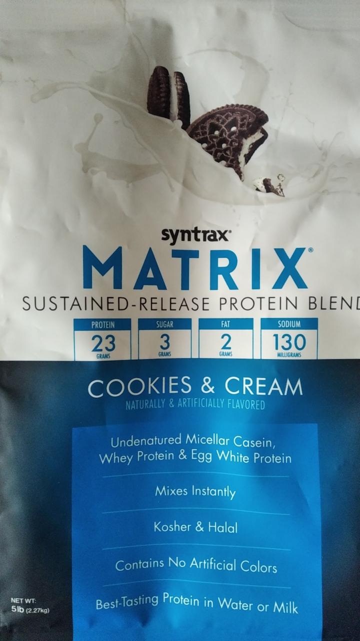 Fotografie - Matrix Protein Cookies Syntrax