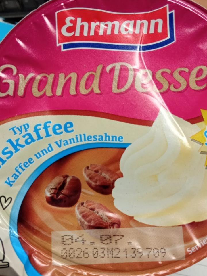 Fotografie - Grand Dessert Typ Eiskaffee Ehrmann