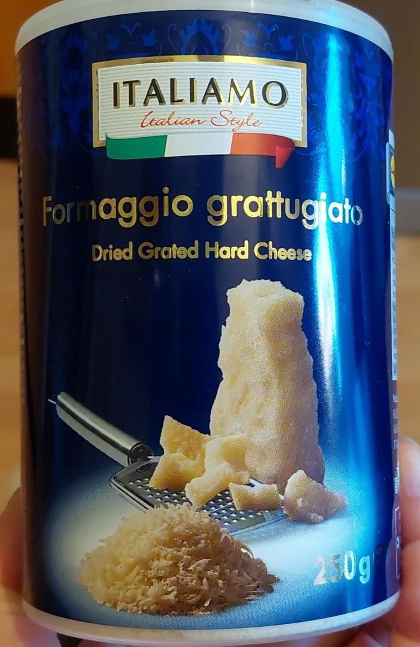 Fotografie - Formaggio grattugiato dried grated hard cheese Italiamo