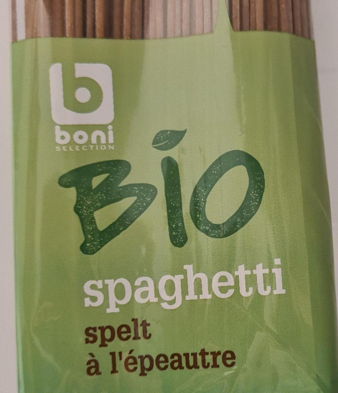 Fotografie - Bio Spaghetti spelt à l'epeautre Boni Selection