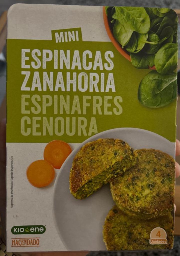 Fotografie - Mini Espinacas Zanahoria Hacendado