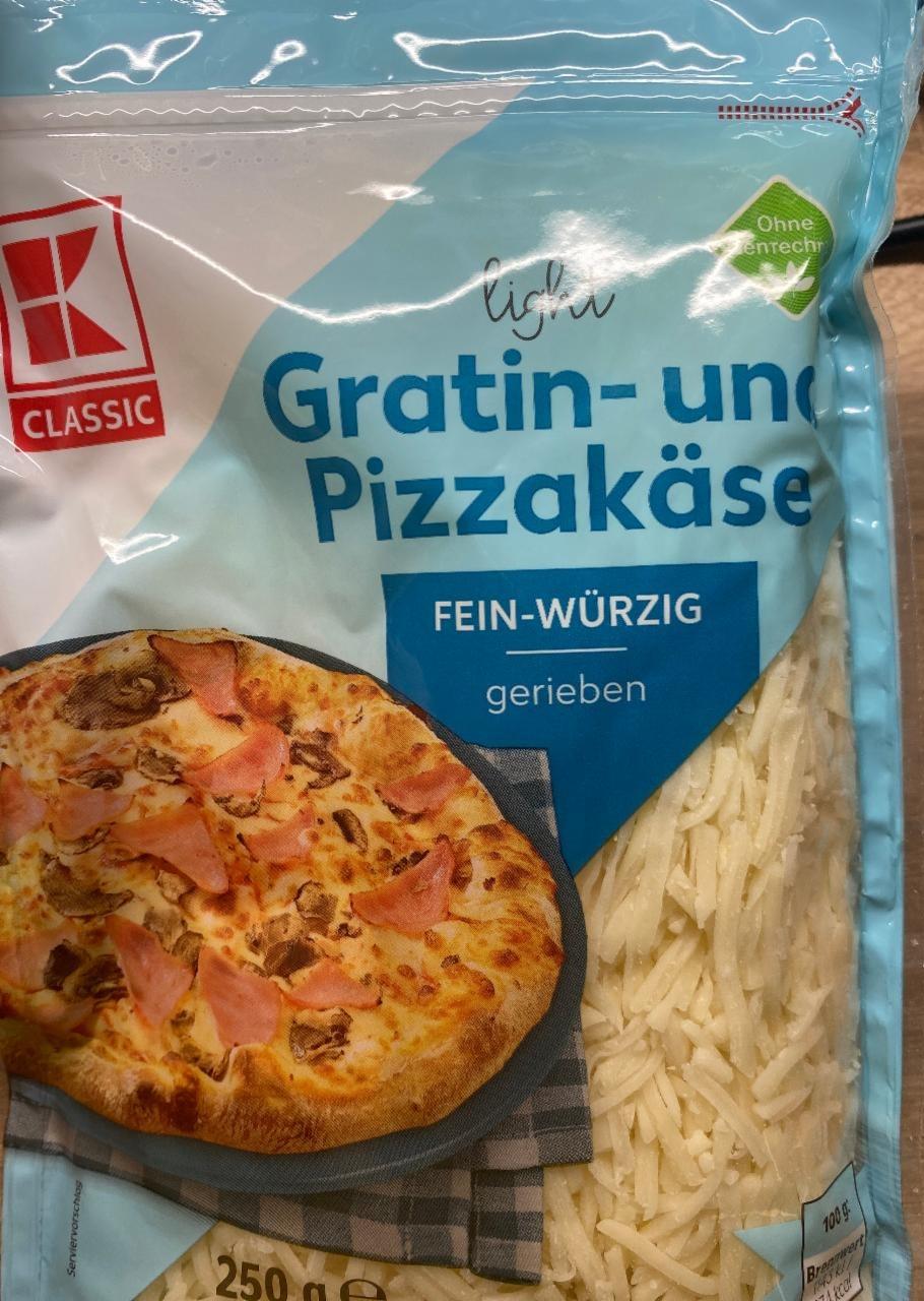 Fotografie - Gratin- und Pizzakäse K-Classic