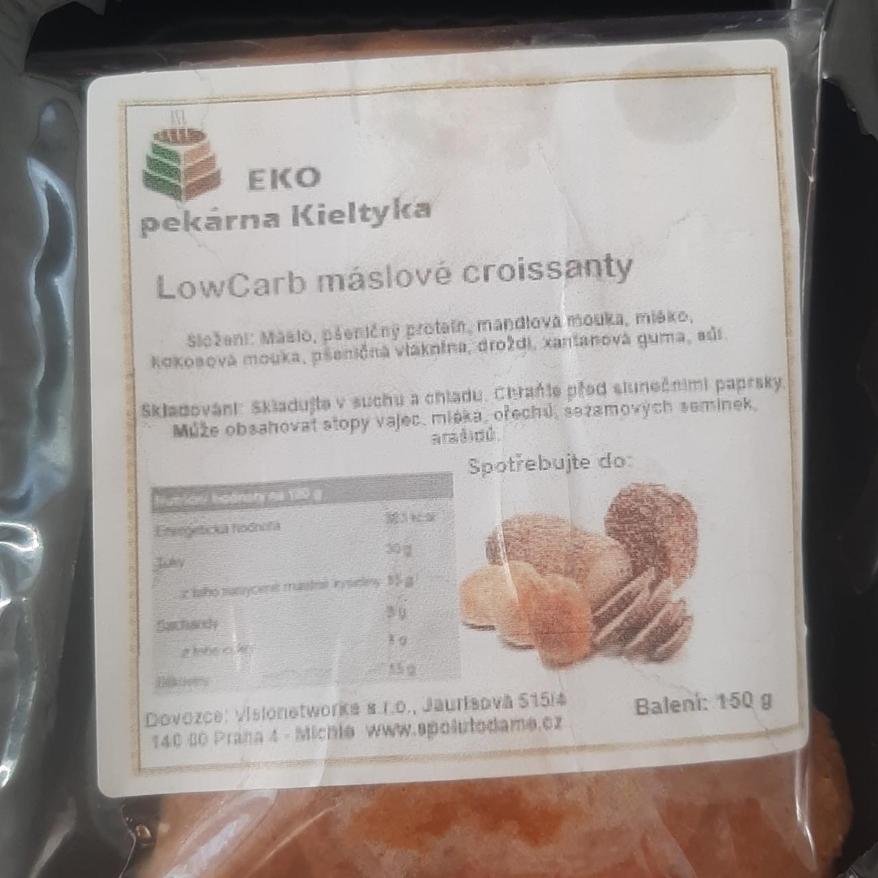 Fotografie - LowCarb máslové croissanty EKO pekárna Kieltyka