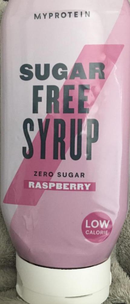 Fotografie - MyProtein Sugar Free Syrup Raspberry