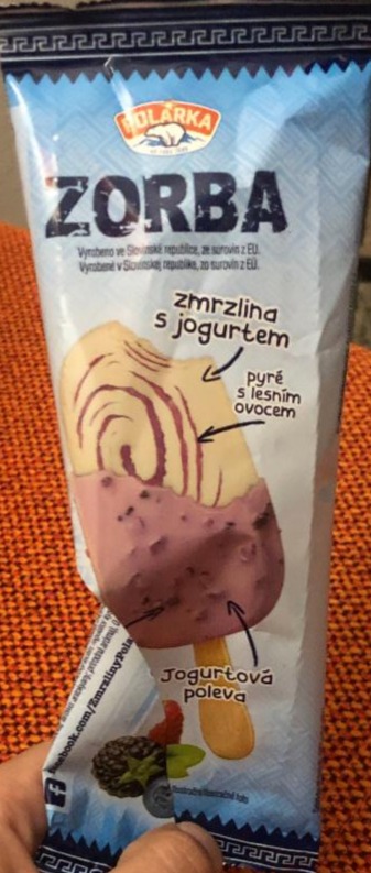 Fotografie - Zorba zmrzlina s jogurtem řeckého typu s lesním ovocem