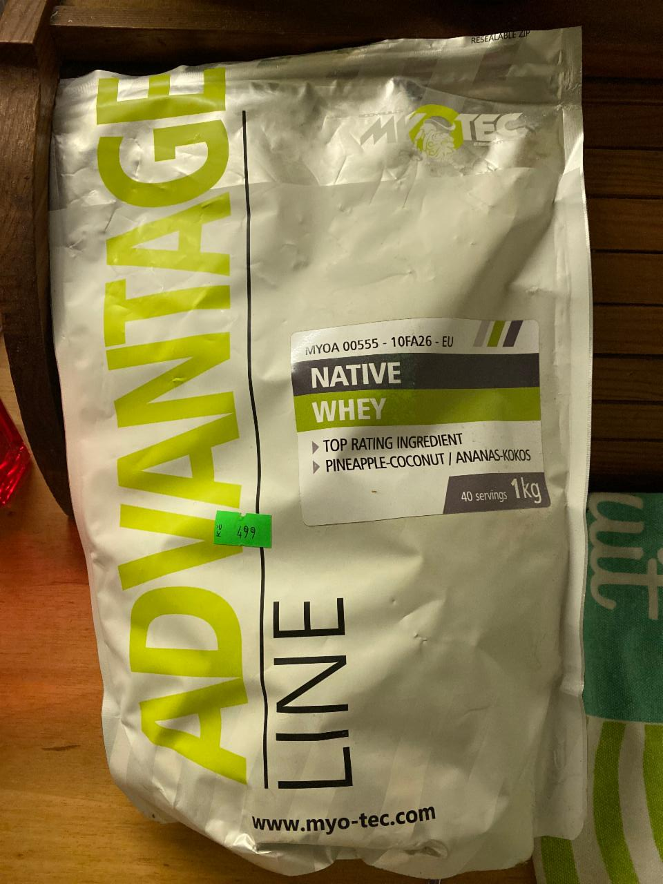 Fotografie - native whey Advantage protein