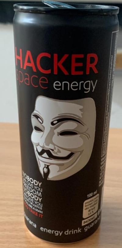 Fotografie - Space Energy Drink Hacker