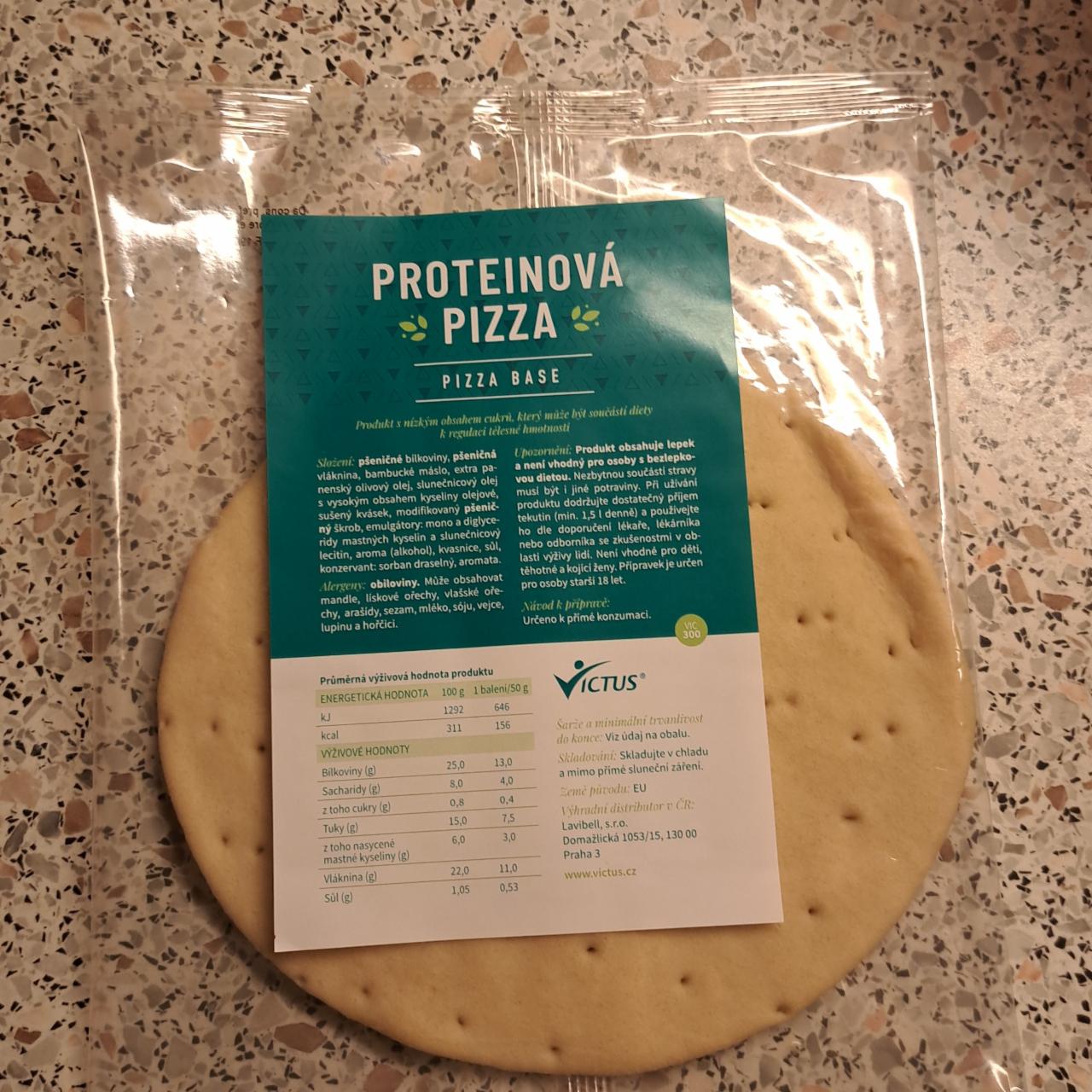 Fotografie - Proteinová pizza Victus