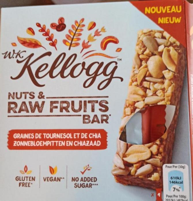 Fotografie - Nuts & raw fruits bar W. K. Kellogg