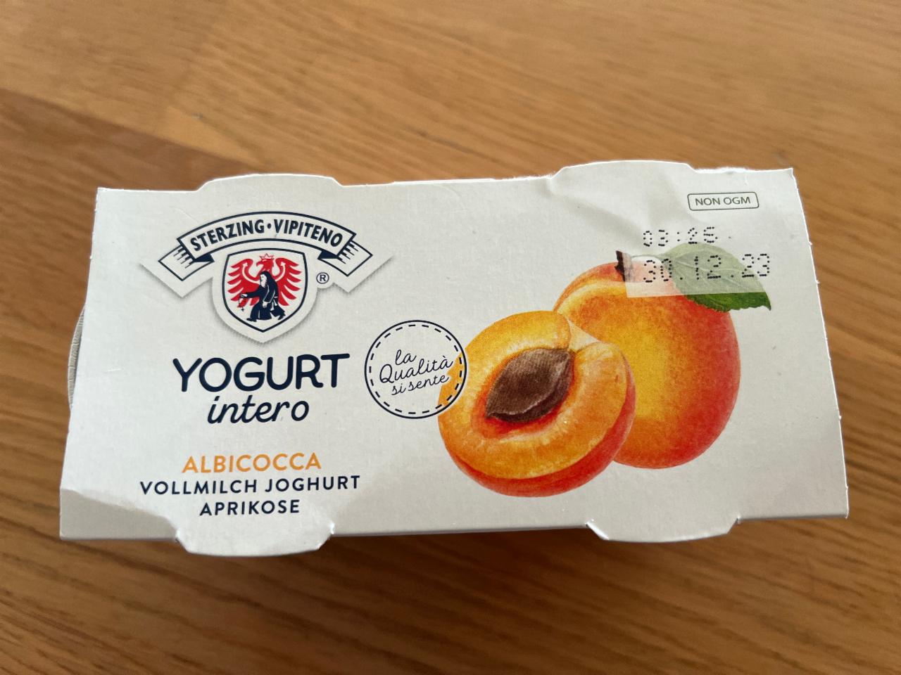 Fotografie - Yogurt intero albicocca Mila Südtirol