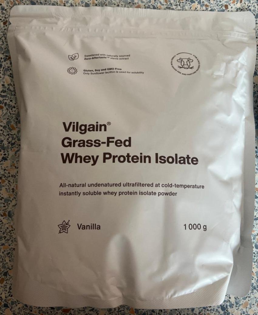 Fotografie - Grass-Fed Whey Protein Isolate Vanilla Vilgain