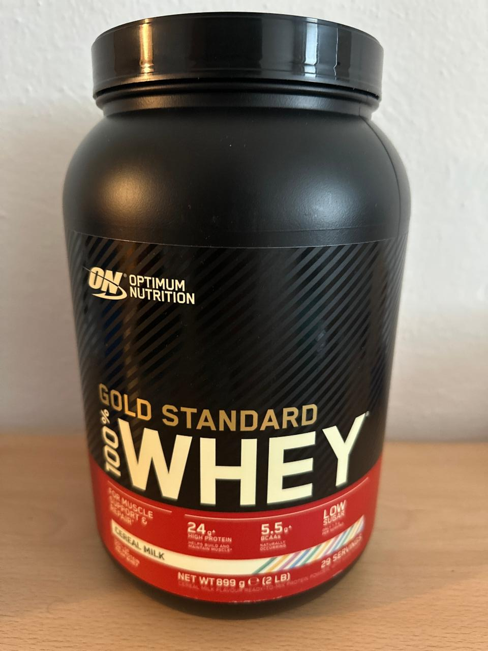 Fotografie - Gold Standard 100% Whey Cereal Milk Optimum Nutrition