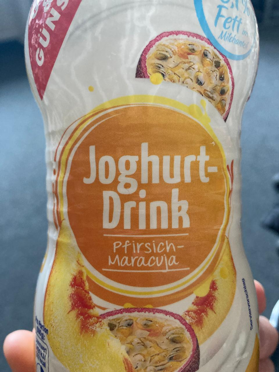Fotografie - Joghurt Drink Pfirsich-Maracuja Gut&Günstig