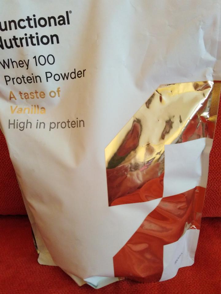Fotografie - Whey 100 Protein Powder Vanilla - Functional Nutrition