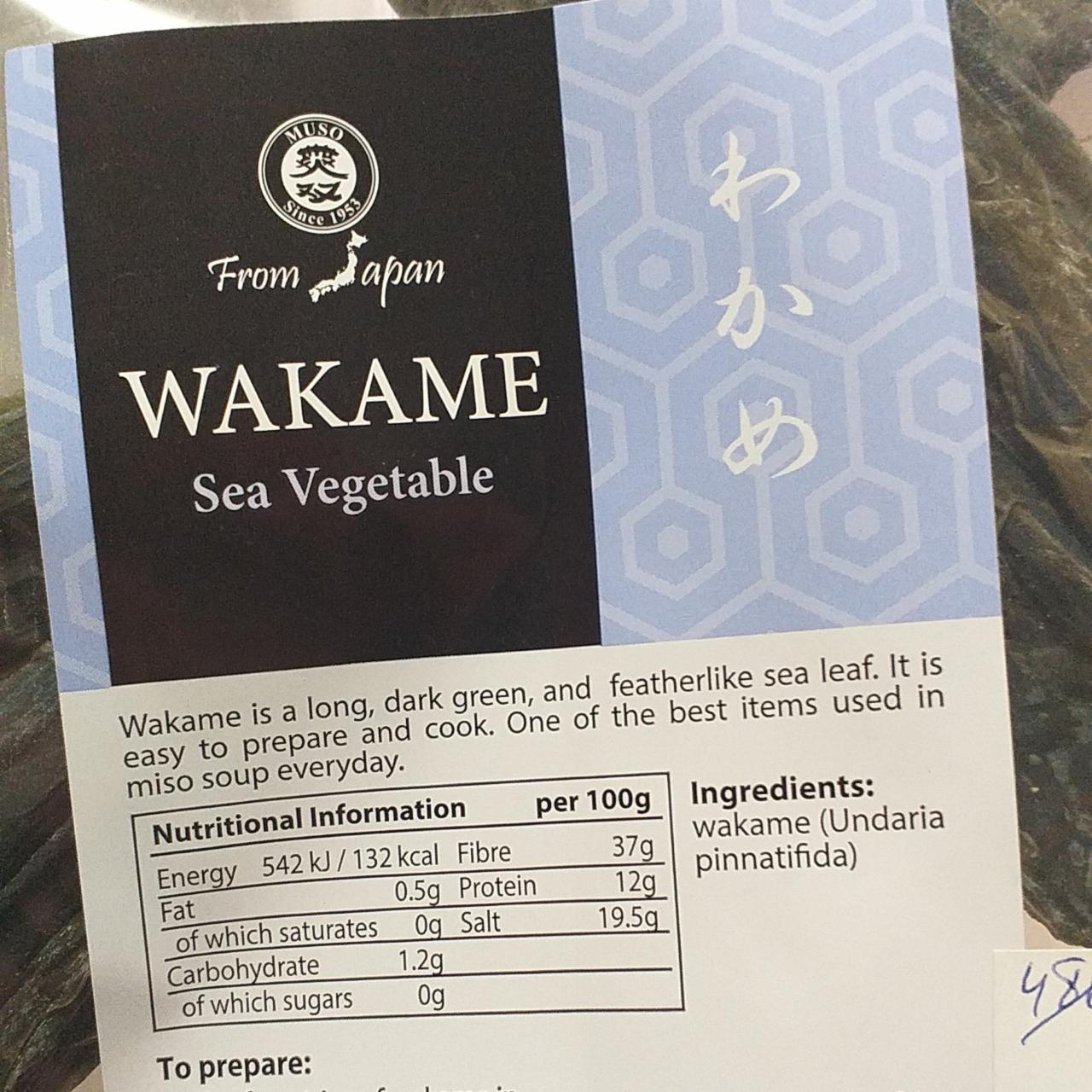 Fotografie - Wakame Sea Vegetable Muso