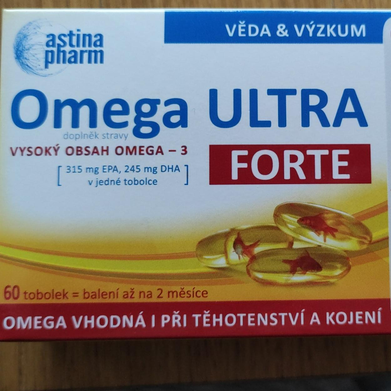 Fotografie - Omega Ultra Forte Astina pharm