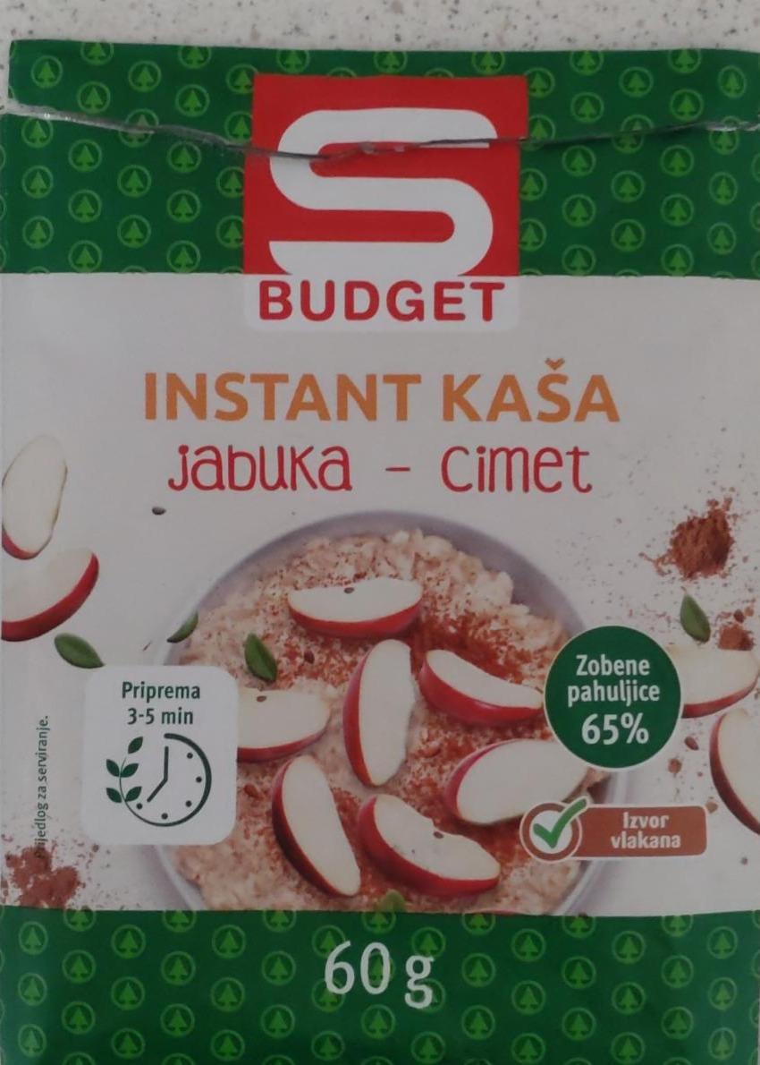 Fotografie - instant kaša jabuka - cimet S Budget