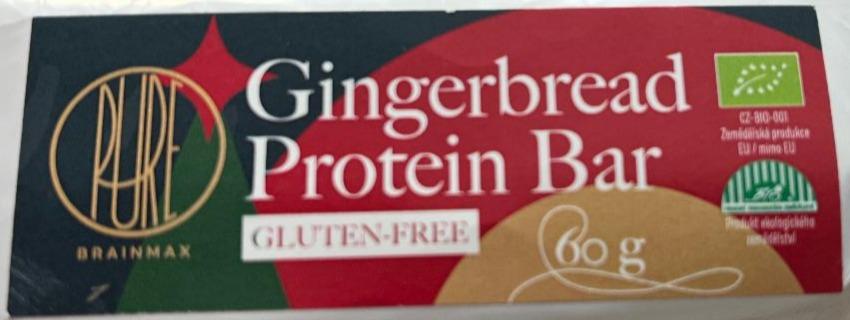 Fotografie - Gingerbread protein bar glutenfree BrainMax