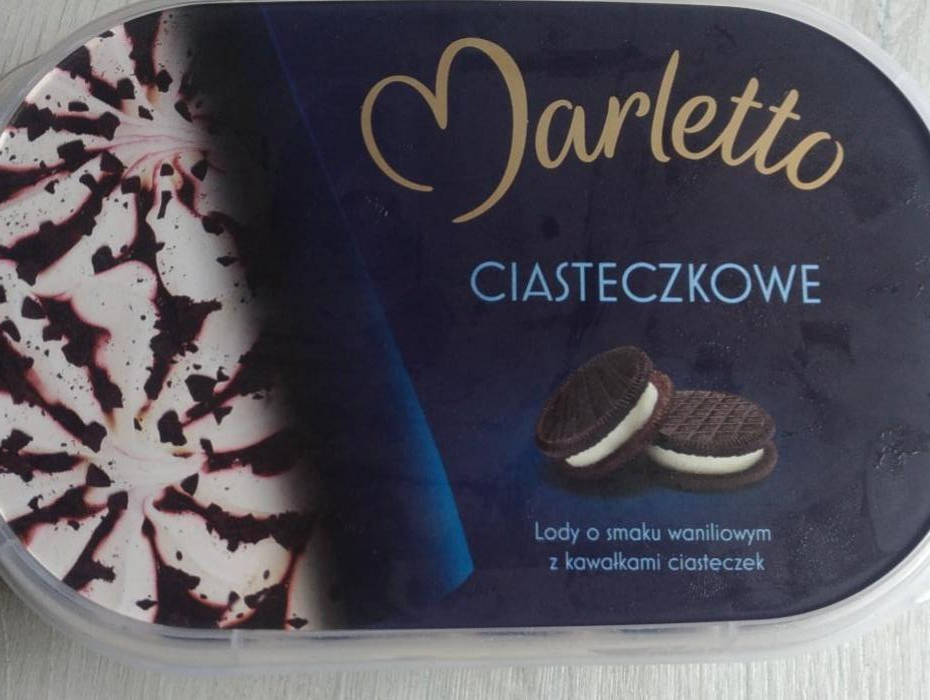 Fotografie - Marletto Ciasteczkowe lody o smaku waniliowym z kawałkami ciastek