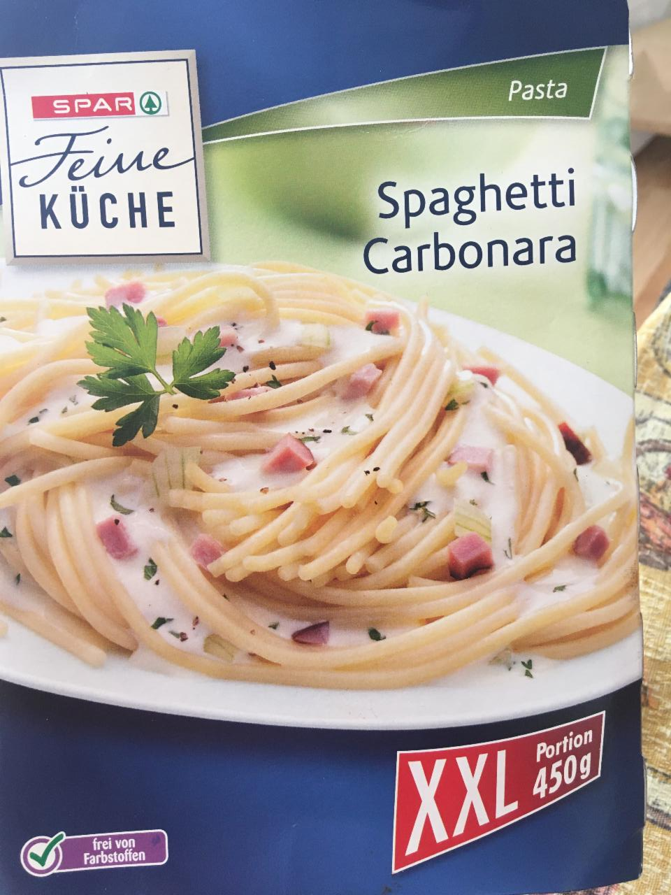 Fotografie - Spaghetti Carbonara Spar feine küche
