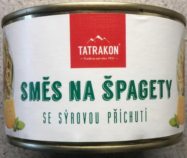 Fotografie - Směs na špagety se sýrovou příchutí Tatrakon