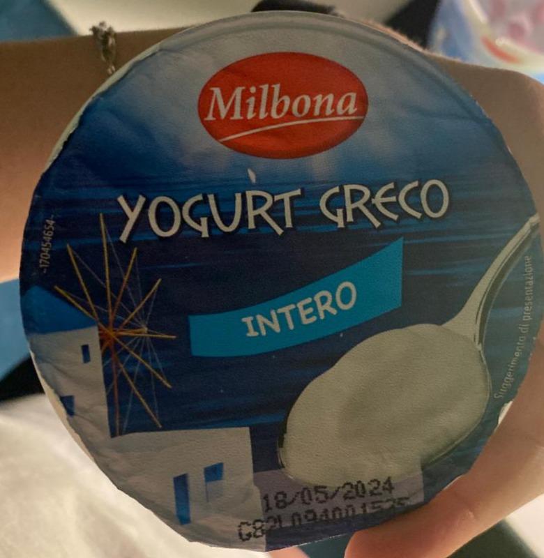 Fotografie - Yogurt Greco Intero Milbona