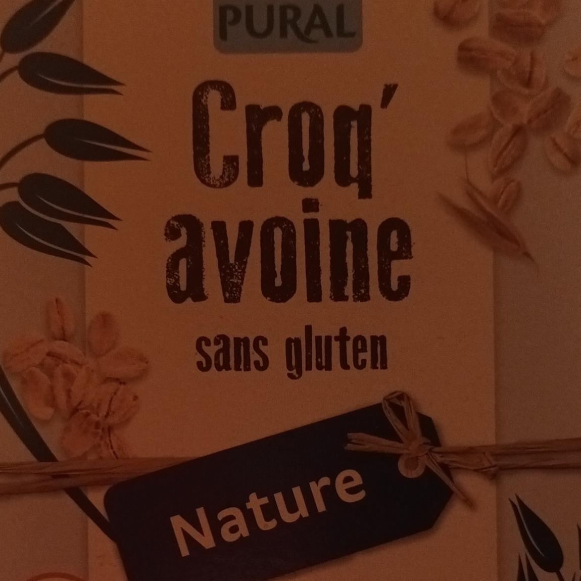 Fotografie - Croq' avoine sans gluten Nature Pural