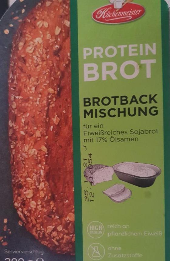 Fotografie - Protein Brot Brotbackmischung Küchenmeister