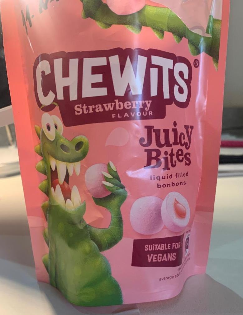 Fotografie - Strawberry Flavour Juicy Bites Chewits