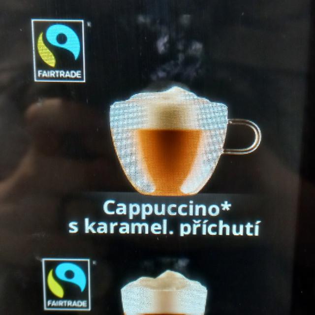 Fotografie - Cappucino s karamelovou příchutí Lidl automat