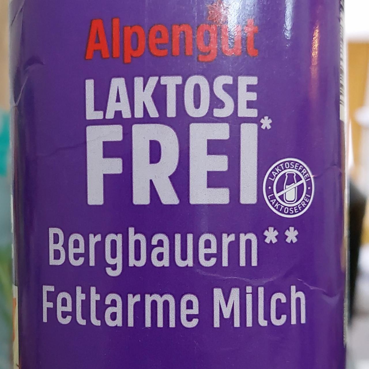 Fotografie - laktosefrei fettarme Milch Alpengut