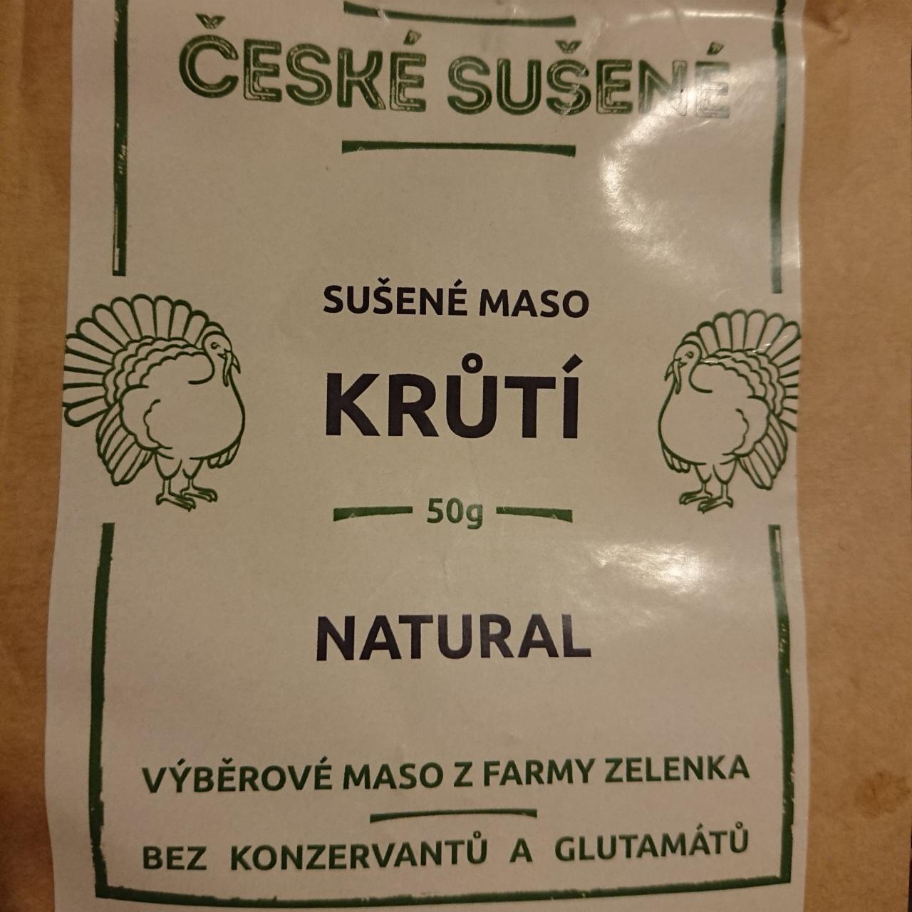 Fotografie - Sušené maso krůtí Natural České sušené