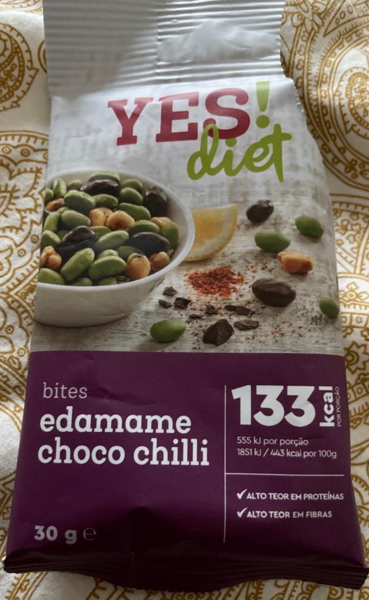 Fotografie - Bites edamame choco chilli YES!diet