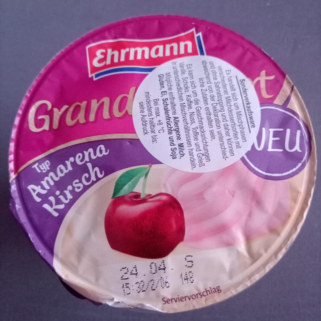 Fotografie - Grand Dessert Typ Amarena Kirsch Ehrmann
