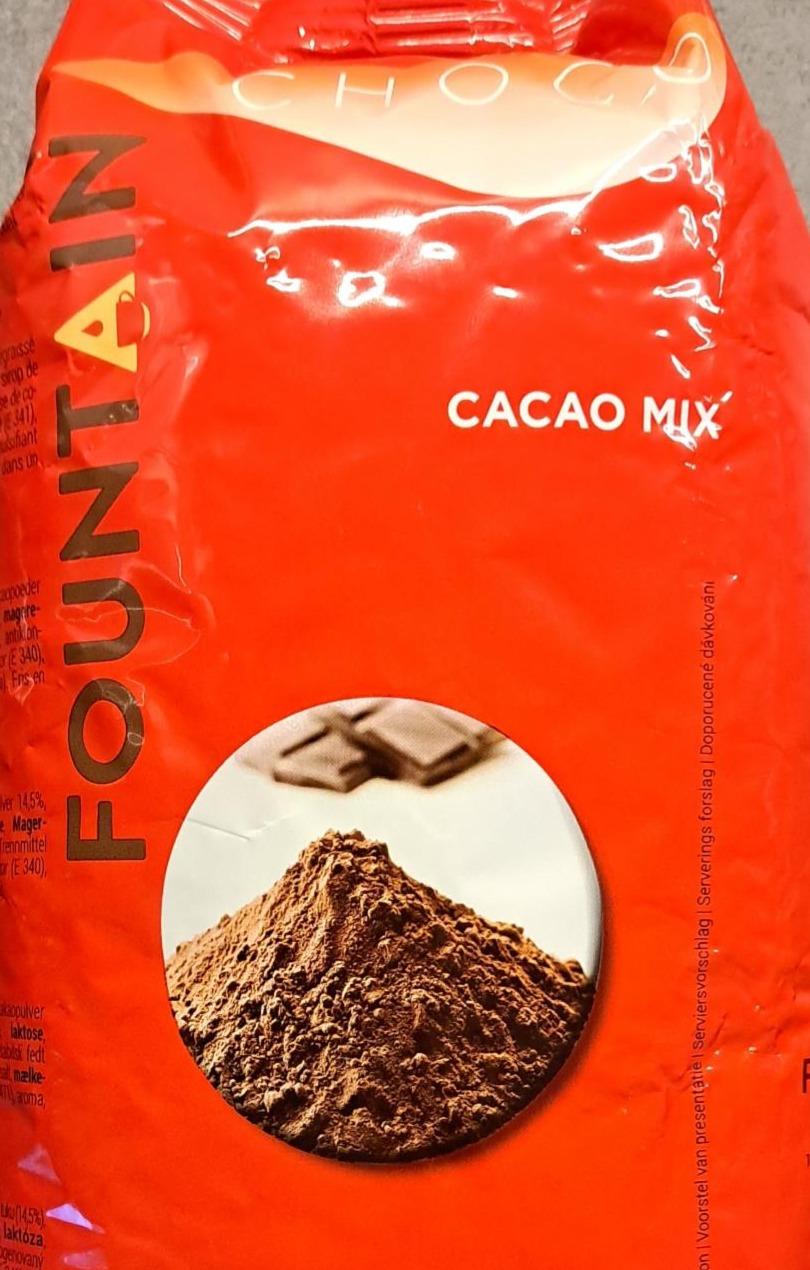 Fotografie - čokoláda cacao mix Fountain