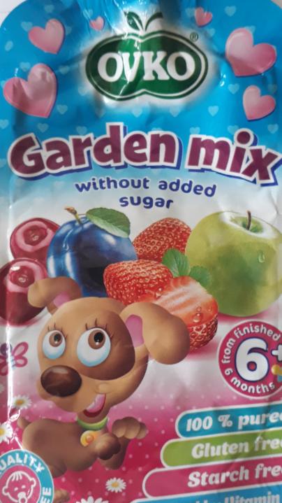 Fotografie - Garden mix without added sugar - Ovko